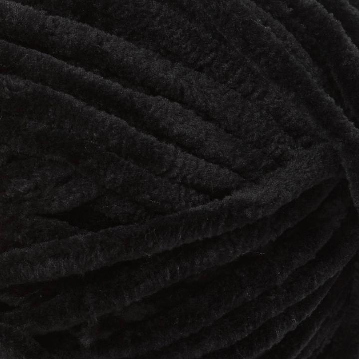 Produktbild Creativ Company Velour Yarn, L: 105 m, needle 5-6, black, 100 g/ 1 ball (105 m)
