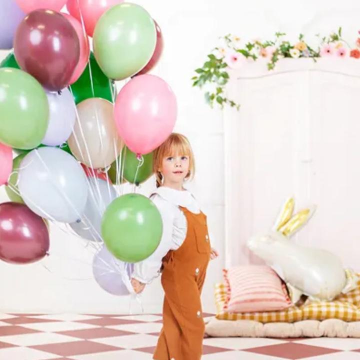 Produktbild Partydeco Strong Balloons 30 cm, Pastel Prune (1 pkt / 100 pc.) (100 x)