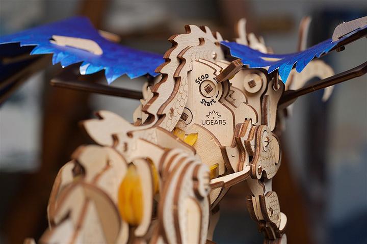 Actual product image Ugears Dragon Windstorm