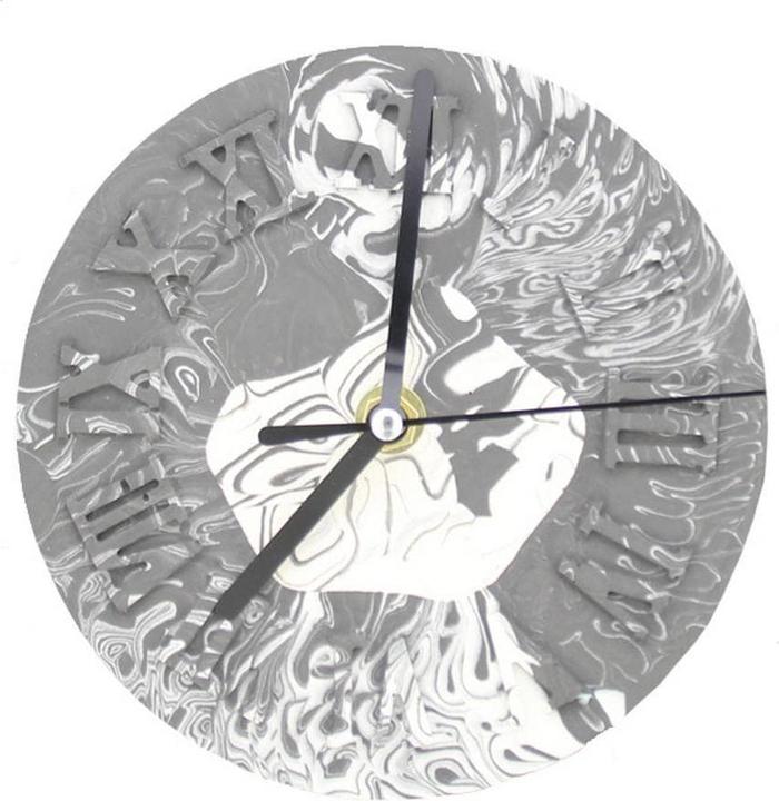 Produktbild Jesmonite Giessform Uhr, Ø 15.5