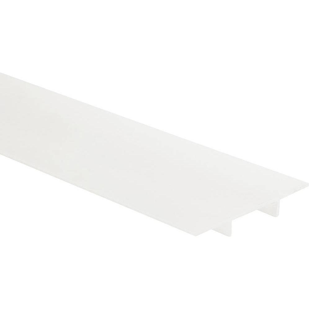 Light In The Attic Records, Striscia LED, Profil Abdeckung, Combo Klick Abdeckung V3-UP-50 opal, 1 m, PMMA, Länge: 1000 mm, Breite: 50 m (Bianco, 100 
