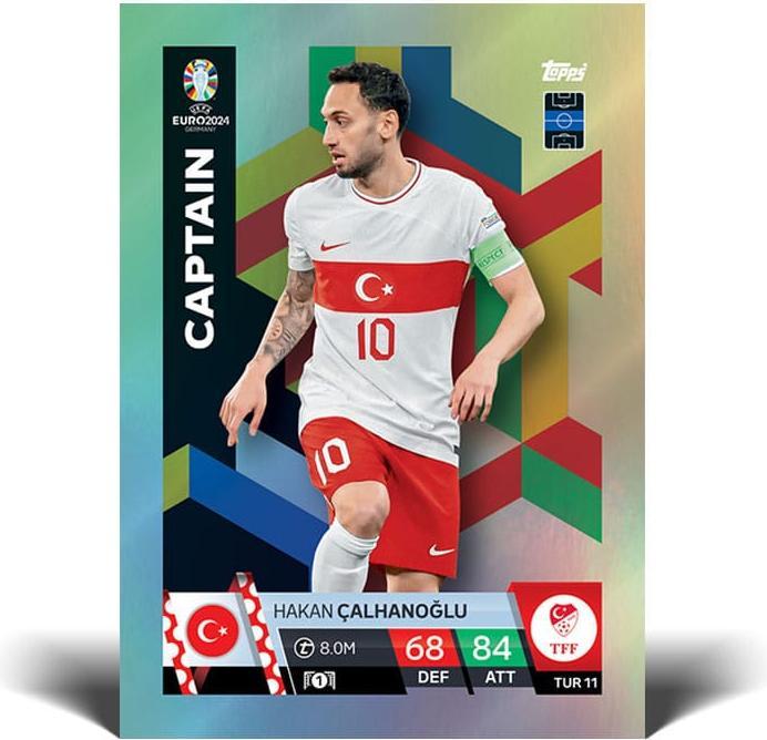 Produktbild Topps Euro 2024 Mega-Multipack (Deutsch, Französisch, Schweizerdeutsch, Italienisch, Englisch, Booster Pack)