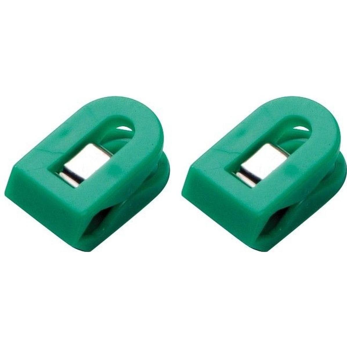 Laurel, Büroklammer, Briefklemmer Multi Clip Liliput 15x25mm VE=4 Stück grün (4 x)