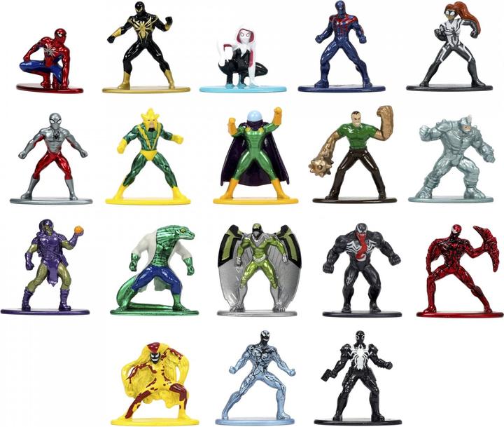 Produktbild Jada Marvel Spiderman Wave 7 Set
