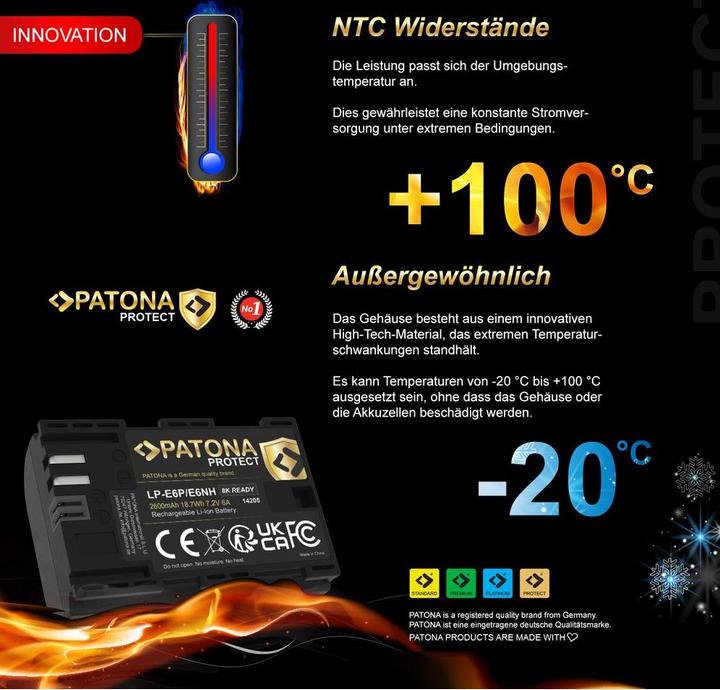 Produktbild Patona Protect Canon LP-E6P (Kamera Akku)