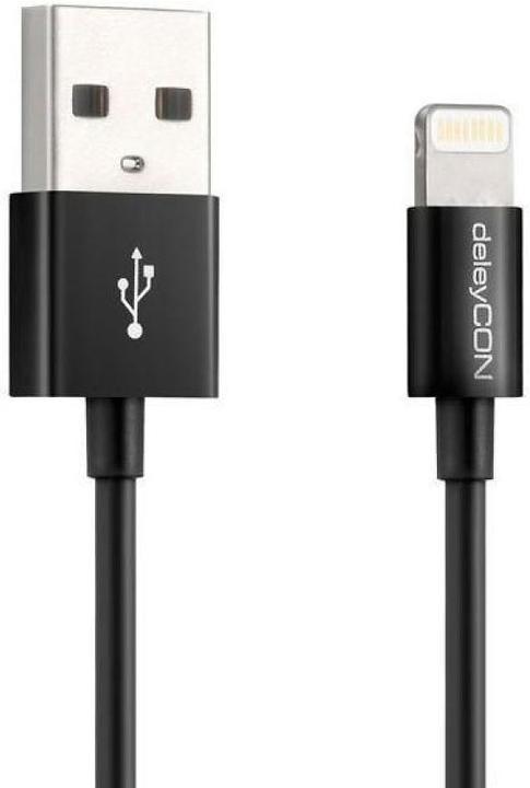 Produktbild deleyCON Lightning auf USB (0.15 m, USB 2.0)