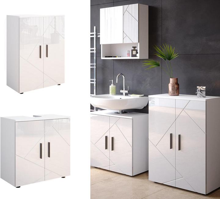 Actual product image Vicco Irma with midi cabinet