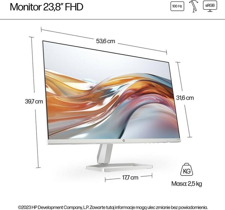Image du produit HP Series 5 524sw (1920 x 1080 pixels, 23.80")