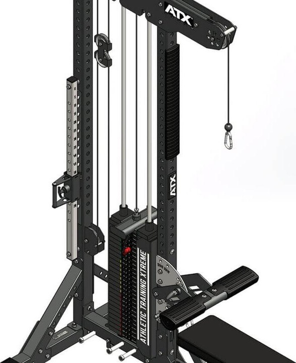 Produktbild ATX Trinity Tower - Ultimative Latzugstation 3 in 1