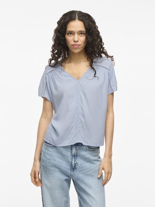 Produktbild Vila V-Ausschnitt Oberteil mit kurzen Ärmeln (34)