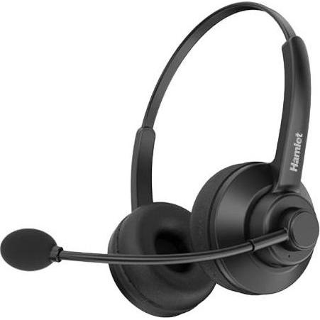 Hamlet Hheadm-Bts Renova Cuffia Bluetooth 5.0 Biaurale Con Microfono (Hheadm-Bts) (Senza fili), Cuffie