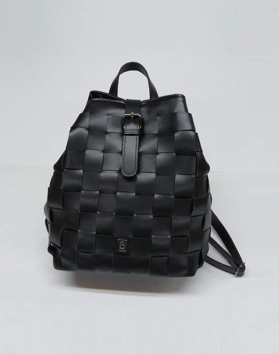 Only-Bags.Store Alternative Patchwork Style Echtes Leder Rucksack, Kalbsleder Tasche, Lederhandtasche, Iconic