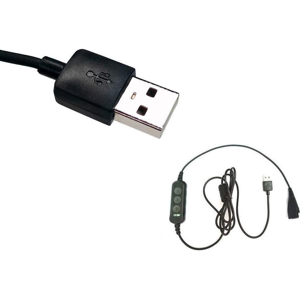 Thumbnail - Gequdio USB Kabel kompatibel mit PC und Mac, Headset Zubehör