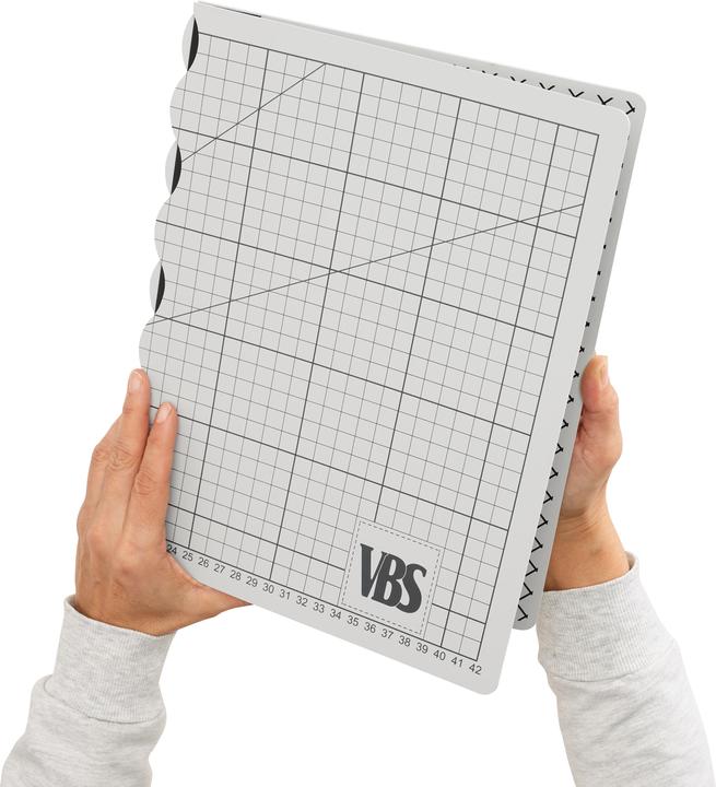 Image du produit VBS Tapis de découpe pliable "Cool Grey", autocicatrisant