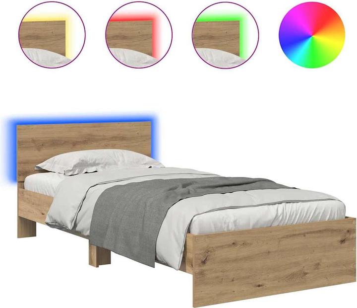 Produktbild vidaXL Bettrahmen (90 x 200 cm)