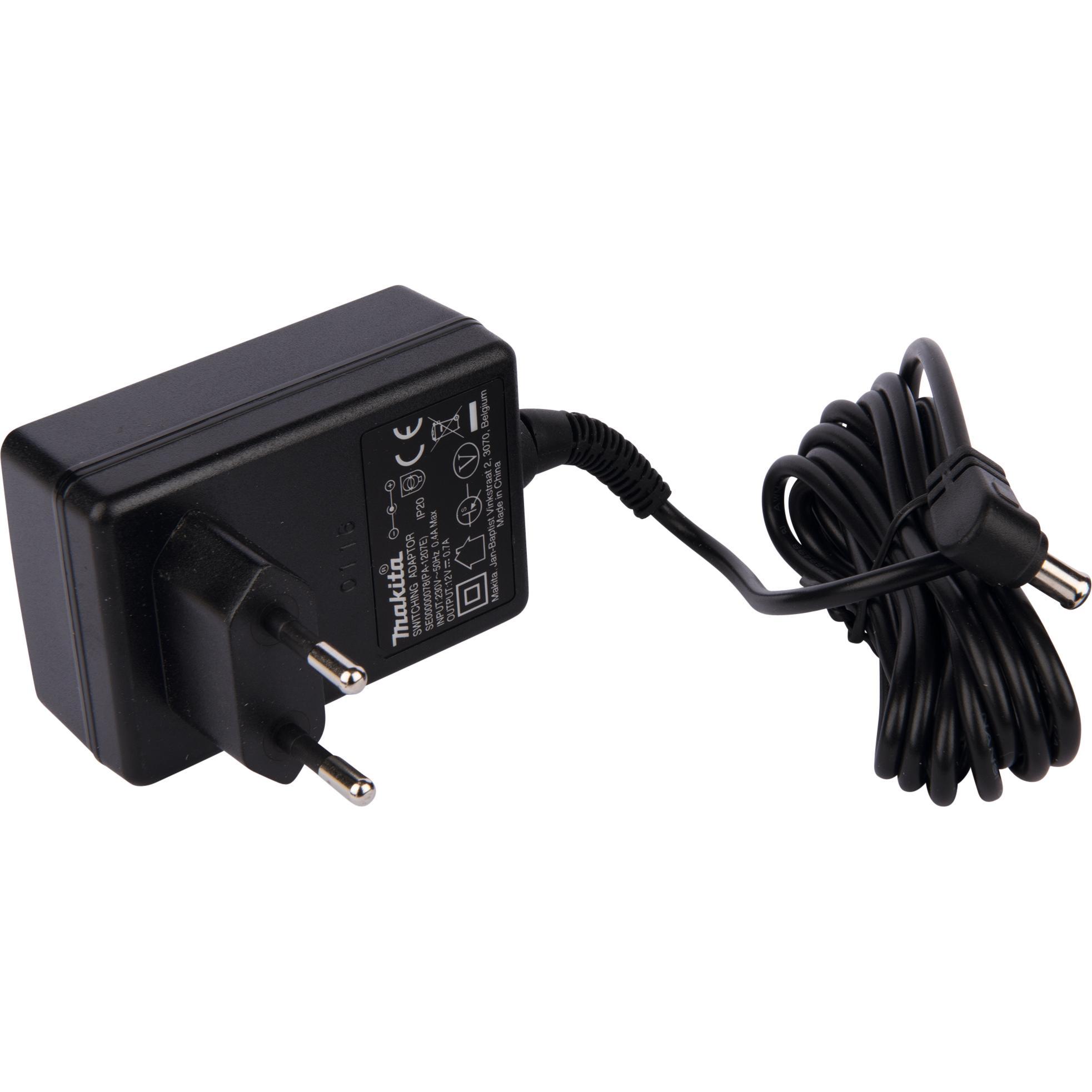 Makita, Werkzeugakku + Ladegerät, Ladegerät BMR100 & DMR102 Stecknetzteil (12 V)