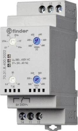 Finder 3-fase bewaking 380-415 V AC 70.31.8.400.2022