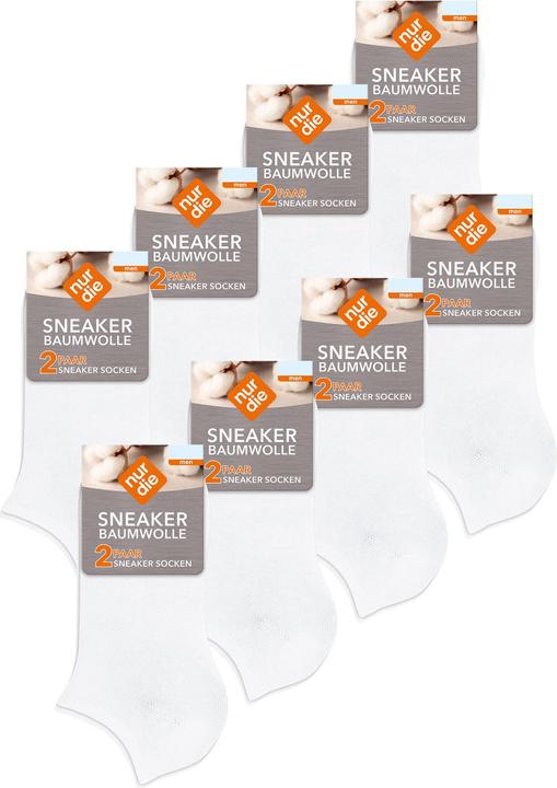 Produktbild Nur Die Sneakersocken Baumwolle Basic Unifarben (39 - 42)