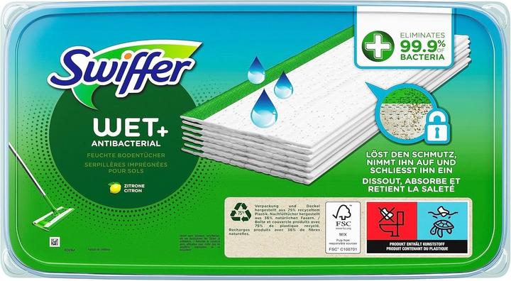 Image du produit Swiffer Wet + Antibacterial (20 pcs)