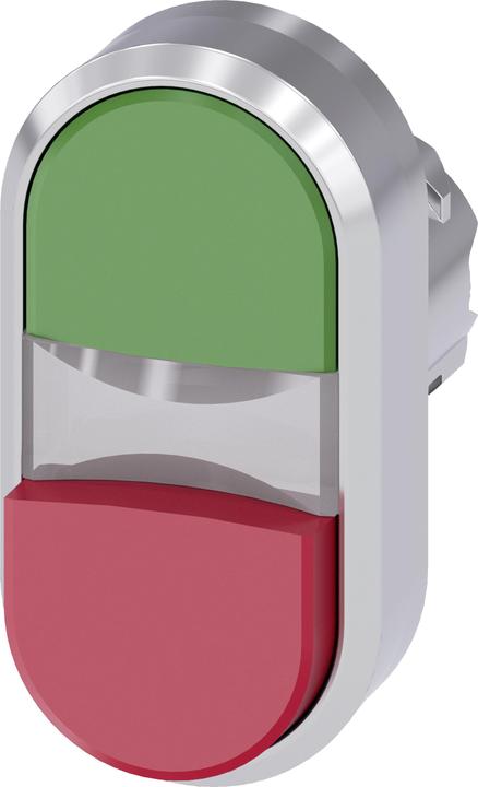 Actual product image Siemens Double pushbutton 3SU1051-3BB42-0AA0 1 pc.