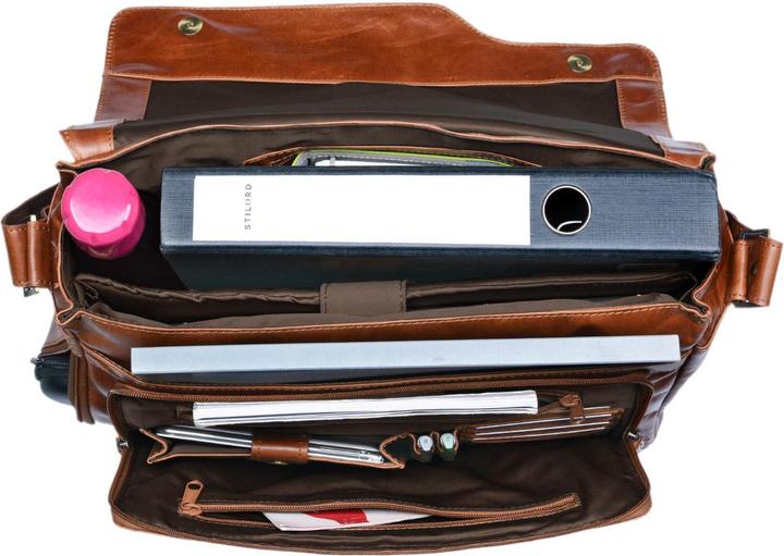 Immagine prodotto Stilord Marlon - Herren Ledertasche