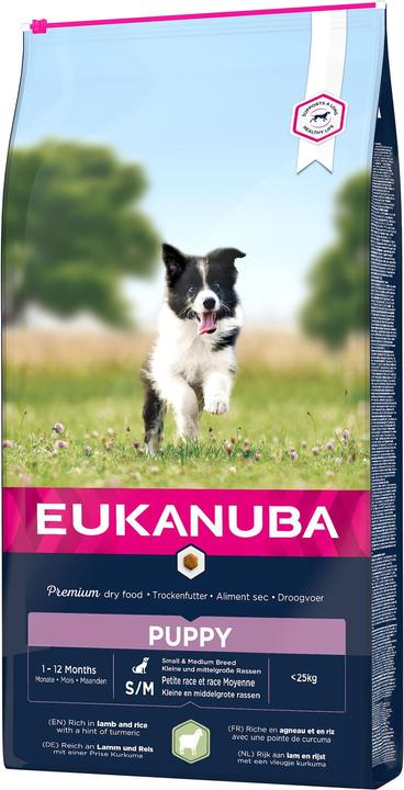 Eukanuba Agneau pour chiots de petite/moyenne race (Junior, 1 pcs, 12000 g)