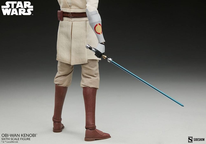 Produktbild Sideshow Star Wars The Clone Wars Actionfigur 1/6 Obi-Wan Kenobi