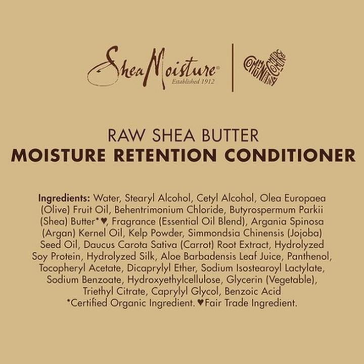 Nährwerte und Zutaten Shea Moisture Raw Shea Butter Restorative Conditioner (384 ml)