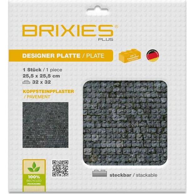 Thumbnail - Brixies Bauplatte 32x32 Kopfsteinpflaster
