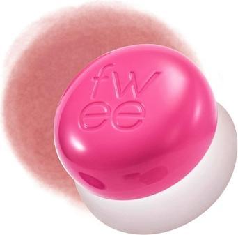 Actual product image Fwee Blurry Pudding Pot Airbrushed Blush & Lip Buildable Pigment Long-Lasting
