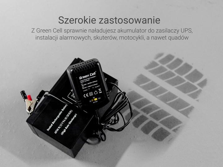 Actual product image GreenCell Charger (12V, 6V, 0.60 A)