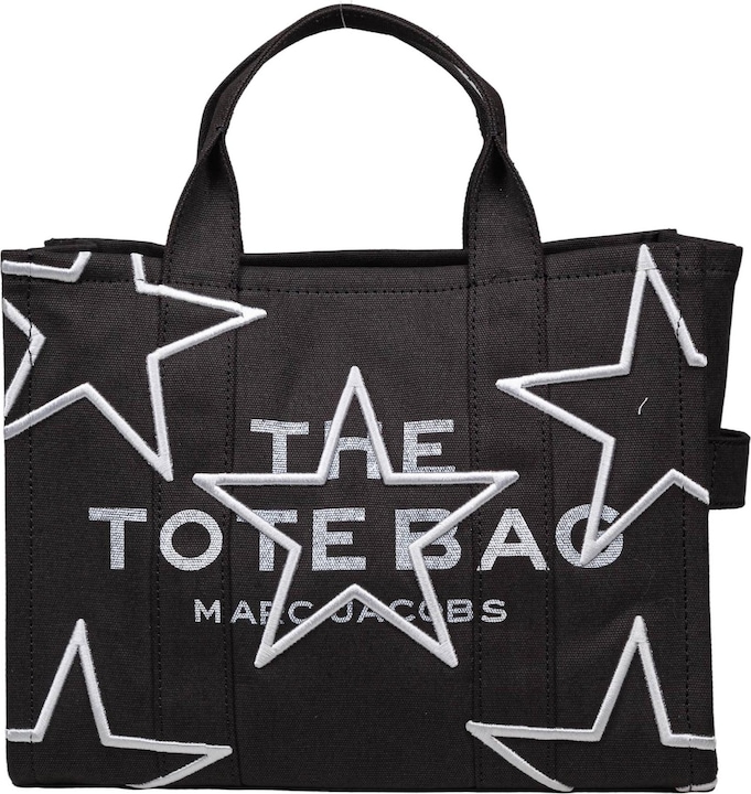Marc Jacobs the medium tote canvas bag with embroidered stars