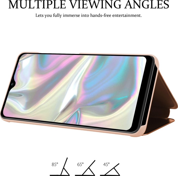 Immagine prodotto Cadorabo Copertina per specchietto retrovisore Smart View a libro (Samsung Galaxy A70e)
