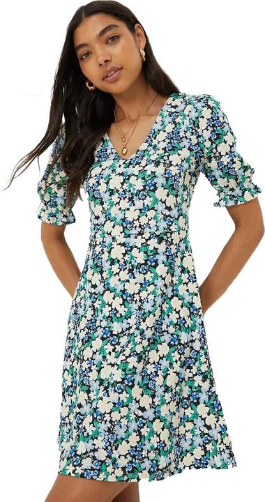 Dorothy Perkins Minikleid VAusschnitt kurzärmlig (44)