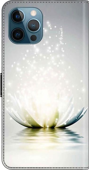 Cover-Discount iPhone 15 Pro Max - 3D-Effekt Hülle Etui Lotusblüte (Apple iPhone 15 Pro Max)