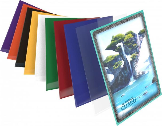 Actual product image Ultimate Guard Card Sleeve Katana Sleeves Standard Size Black 100