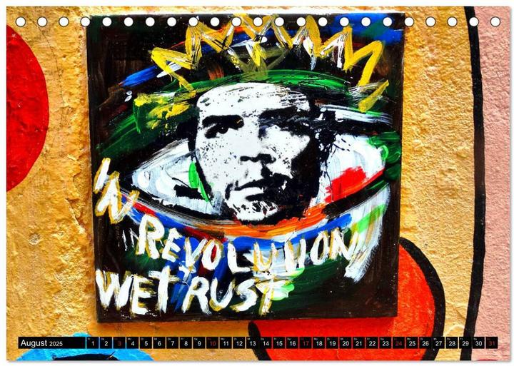 Image du produit CHE - Ernesto Che Guevara in Kuba (Tischkalender 2025 DIN A5 quer), Monatskalender (A5)