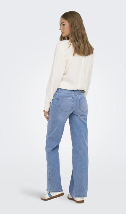 Image du produit Only Maternity OLMWAUW Mittlere Taille Weiter Beinschnitt Jeans Jeans mit weitem Bein (32)