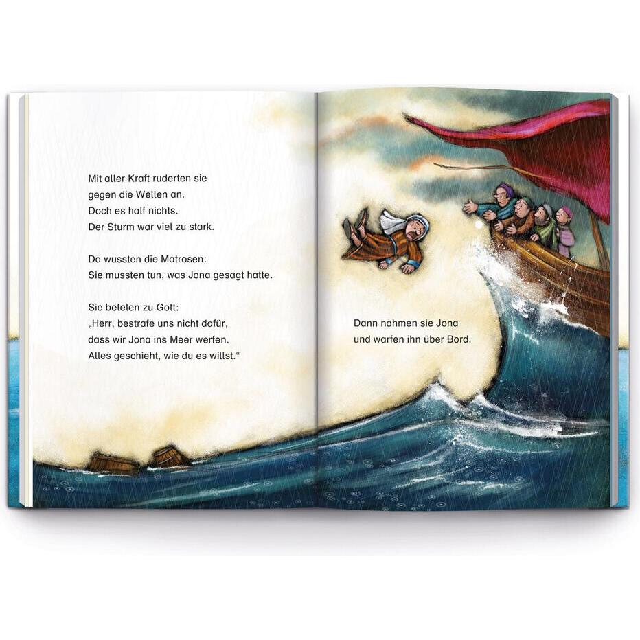 Thumbnail - Jona und der grosse Fisch, Kinderbücher von Christiane Herrlinger, Mathias Weber