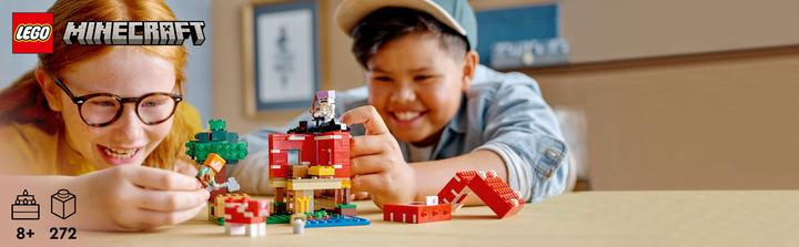 Immagine prodotto LEGO La casa dei funghi (21179, LEGO Minecraft)
