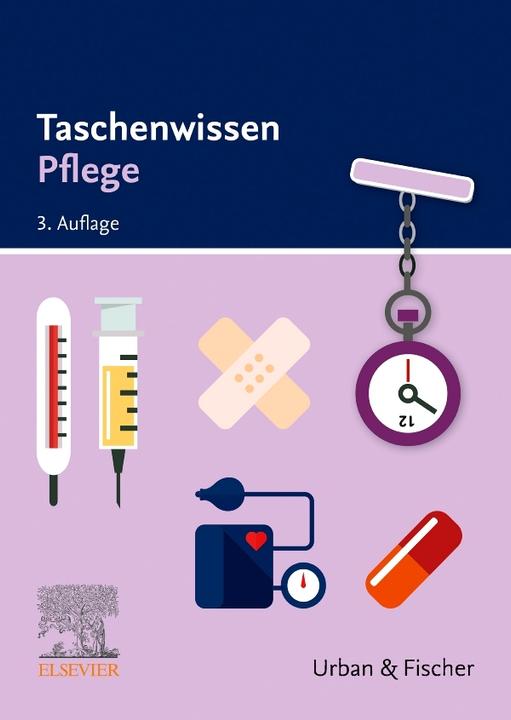 Actual product image Taschenwissen Pflege (German, Elsevier GmbH, 2021)