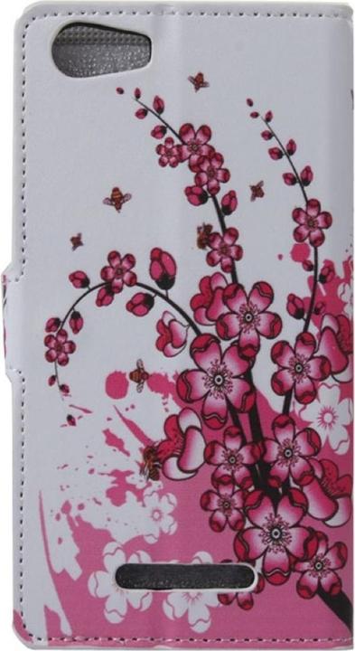 Produktbild König Design Handyhülle Tasche für Handy Wiko Lenny 2 Winterblume (Wiko Lenny 2)