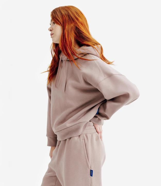 Image du produit Decathlon Sweat à capuche femme, Elementals, marron (L)
