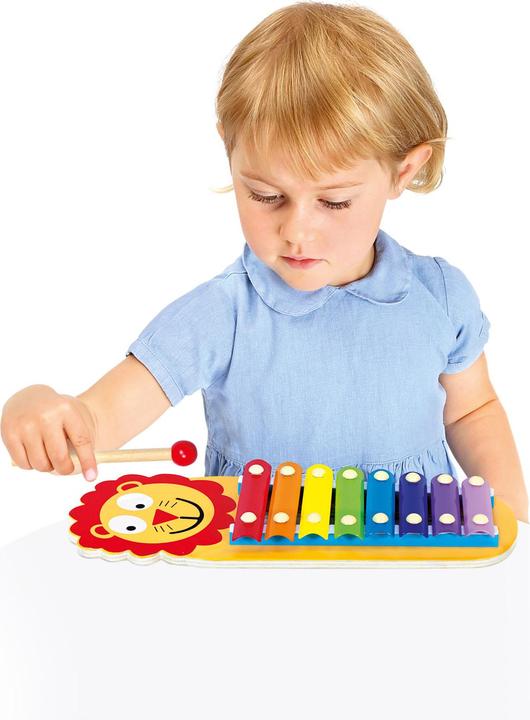 Actual product image Bino Xylophone lion