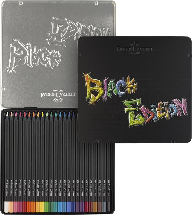 Actual product image Faber-Castell Black Edition (Multicoloured, Black, 24 x)