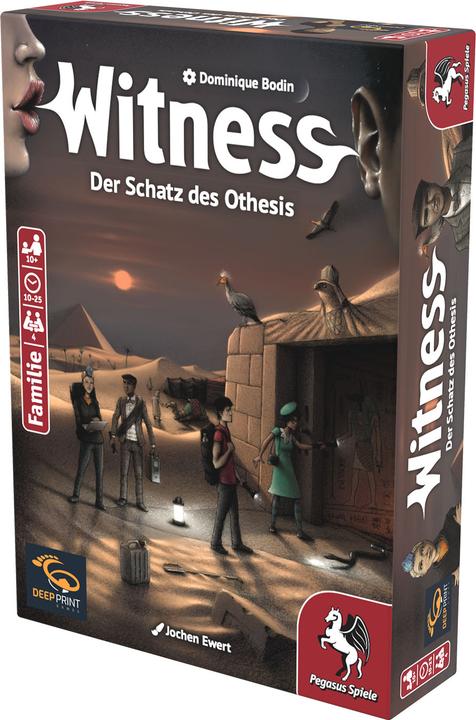 Produktbild Pegasus Witness – Der Schatz des Othesis (Deep Print Games) (Deutsch, 4 Spieler)