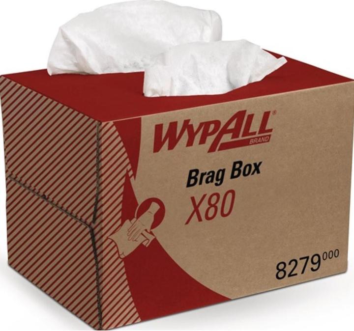 Produktbild Wypall Wischtuch ® X80 8279 L424xB282ca. mm weiss 1-lagig (160 Stk.)