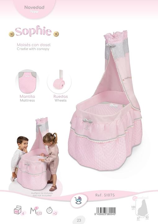 Produktbild DeCuevas Puppenwiege