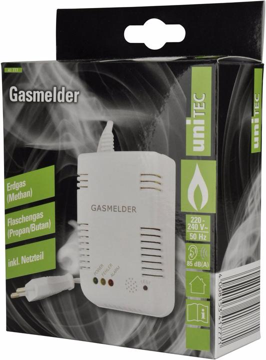 Image du produit Unitec Détecteur de gaz