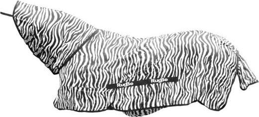 Kerbl Zebravlieg en zoete jeuk deken met halsgedeelte (155 cm)